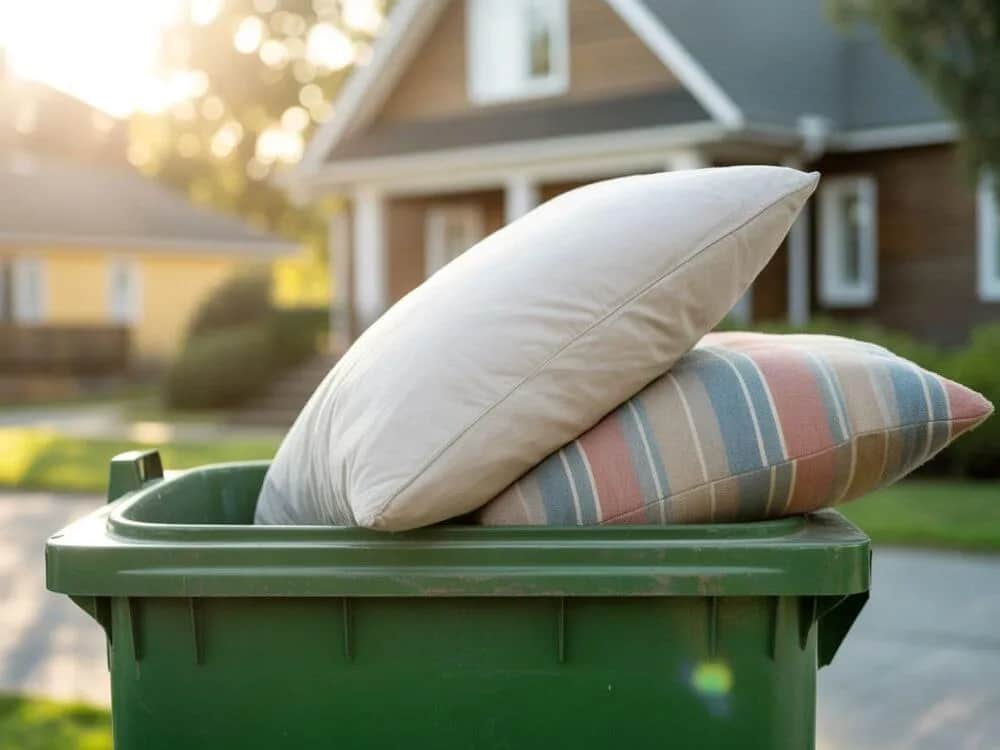Gdzie wyrzucić stare poduszki? Poznaj najlepsze sposoby utylizacji