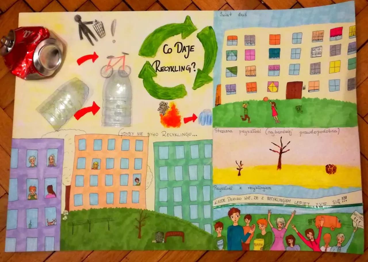 Plakaty o recyklingu, które pomogą w edukacji i ochronie środowiska