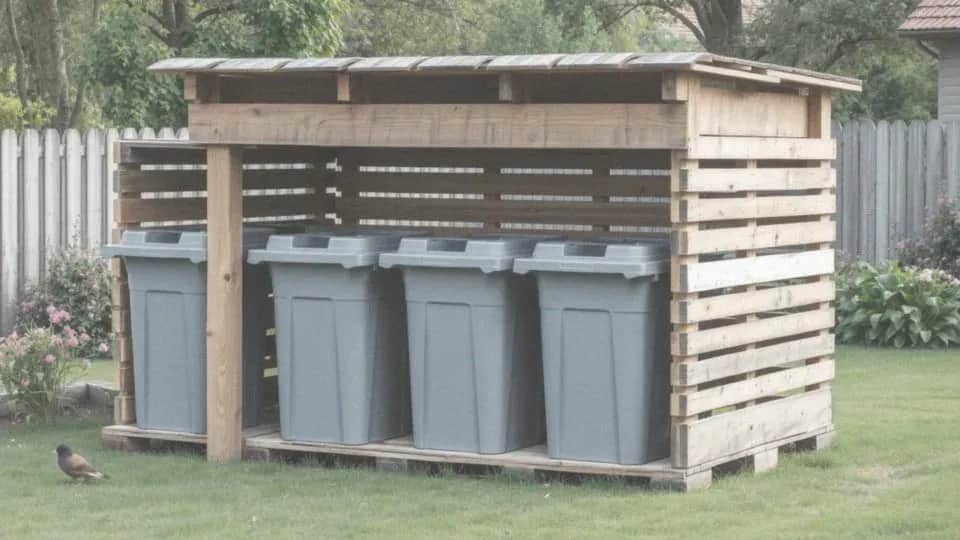 Jak ukryć kosz na śmieci w ogrodzie - praktyczne i estetyczne rozwiązania